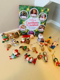 Vintage HALLMARK Ornaments 1979-80's & Hallmark Channel Cookbook