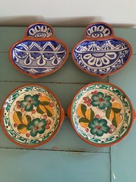 Handpainted Portugal Bowls/dishes (4)