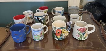 #90 Lot Of 12 Mugs