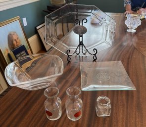 #1122 Lot Of 6 Glass Essex County