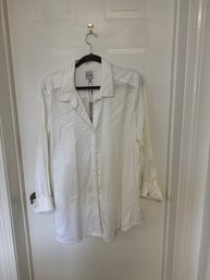 24 - Nic & Zoe White Blouse Size XXL New With Tags