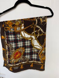 55 - Hermes Paris 100% Ladies Silk Scarf