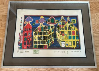 It Hurts To Wait With Love By Hundertwasser 1920/3000 - AL8