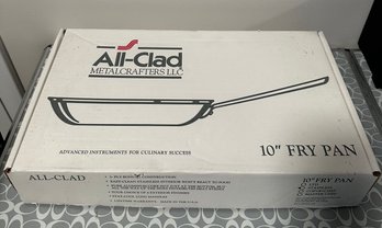 All-Clad 10 Inch Stainless Fry Pan New In Box - P2