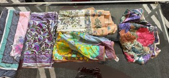 60 -Lot Of 5 Ladies Scarves