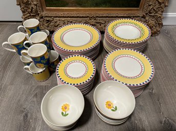 Lovely Large Villeroy & Boch Twist Bea & Twist Anna Dish Collection - F1