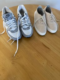 #97 Ladies Nike Air Size 8 Sneakers & Cole Haan Loafers Size 8