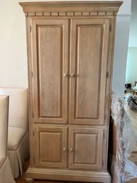 Tall Armoire Or Clothes Closet With Drawers And Shelves - D05