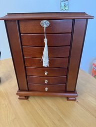 #124 Jewelry Box With Key