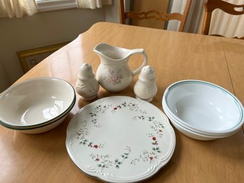 Corelle And Pfaltzgraph Assorted Pieces  - K60