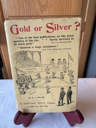 #17 1896 Gold Or Silver? By M.A. Miller