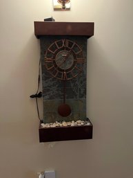 Howard Miller Lead Water Fountain Wall Clock - BH4