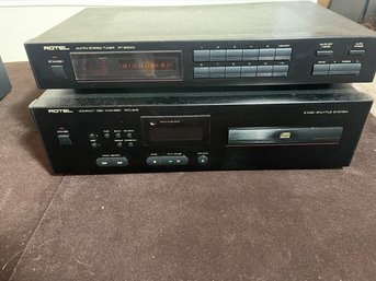 Rotel Tuner And Cd Changer