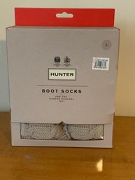 Hunter Boot Socks Size Large New