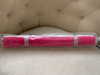 DASH & ALBERT 'new'  2x3 Pink/white Striped Rug