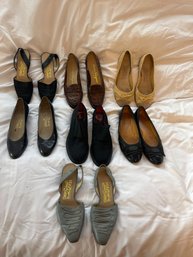 7 Pairs Of Salvatore Ferragamo Ladies Shoes