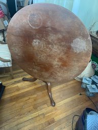 Antique Tilt Top Table