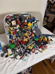 Large Bin Of Older Legos