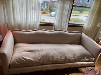 Antique Sofa With Down Seat Cushion In Very Good Condition - LV13