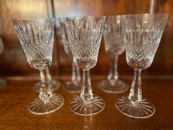 Crystal Galway Brand Wine Glasses Lot Of 6- Dr49