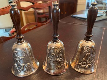 Norman Rockwell Collectors Bells Lot Of Three - Dr56