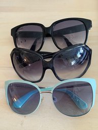 3 Pair Sunglasses: K Spade, EK, Juicy-j39
