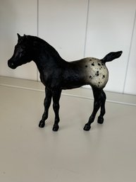 Vintage BREYER Early Model Black Appaloosa Colt