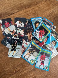 Vintage Lot Of TOPPS Glossy Insert, & Cards 1977-78 99% Hockey