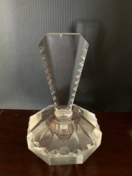 Crystal Perfume Decanter With Stopper - J42