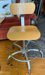 Industrial Work Chair Vintage