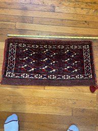 Small Oriental Rug Made Into A Pouch