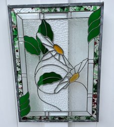 Stained Glass, Very Good Condition As Seen. Picks Don't Do It Justice. 22x16