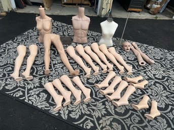 Vintage Mannequin Body Parts ..