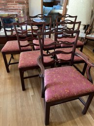 6 Dinning Chairs Includes One Arm Chair - See Description - Dr007