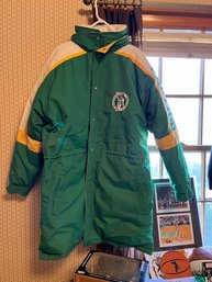 Boston Celtic Jacket Starter Brand Sz Large - Dn01