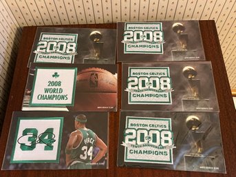 6 Limited Edition Celtics Patches From TD Bank - D38