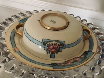 Vintage Lenox BELLEEK Plate & Bowl Only