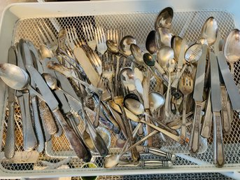 Mixed Lot Of Silver Plated Flatware .. Mainly WmRogers