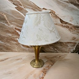 #628 Lamp Brass Vase 22'T