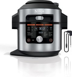 #49 Ninja OL701 Foodi 14-in-1 SMART XL 8 Qt. Pressure Cooker Steam Fryer With SmartLid & Thermometer