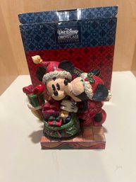 Walt Disney Mickey & Minnie Mouse 'A Christmas Kiss'