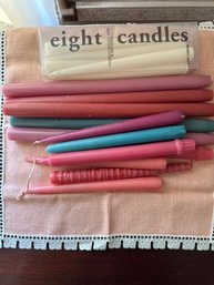 Wax Candles Of Various Lengths - DR15