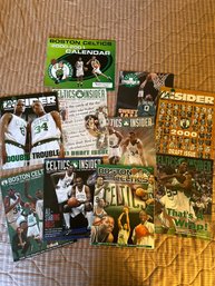 Celtics Insider Lot Of 9 ( Lots Of Paul Pierce) And Calendar - CBL6