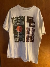 Vintage BC Eagles 1996 T Shirt Size L - Br