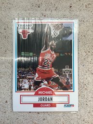 1990 Fleer Michael Jordan #26 In Plastic Sleeve - 10