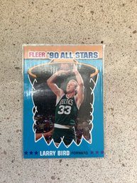 1990 Fleer 90 All Stars Larry Bird #2 In Plastic Sleeve - 14