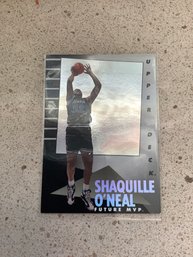 1993 Upper Deck Future MVP Shaquille ONeal #35 In Plastic Sleeve - 21