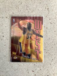 1999 Topps East West Shaquille ONeal Alonzo Mourning EW2 In Plastic Sleeve - 24