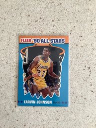 1990 Fleer 90 All Stars Earvin Johnson Magic #4 - 18
