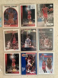 Michael Jordan Lot #3 Of 9 Cards - 65c